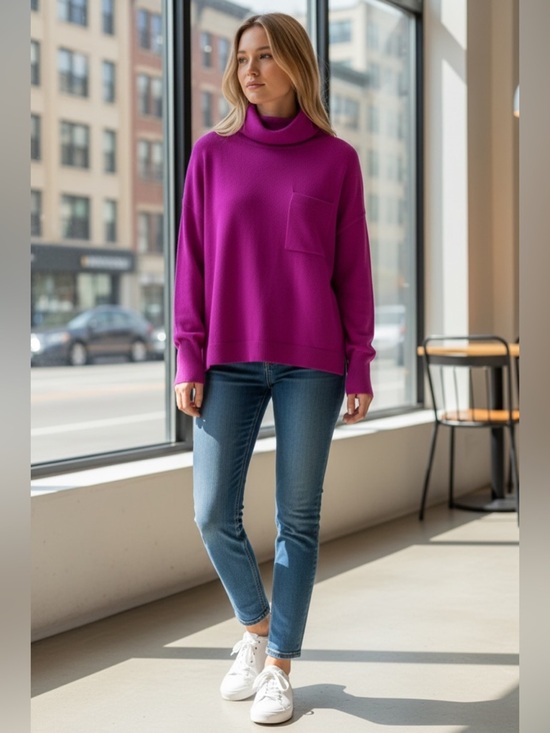 Vineyard Vines Sweaters - Vineyard Vines Roll Neck Pocket Sweater